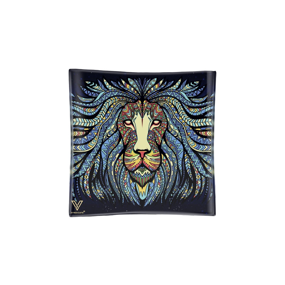 V Syndicate Blazin Glass Ashtray