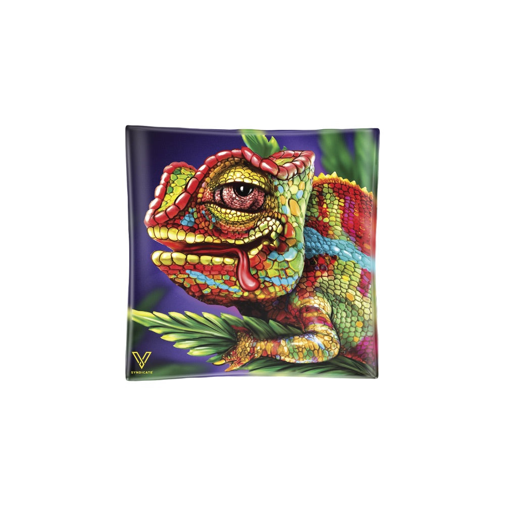 V Syndicate Blazin Glass Ashtray
