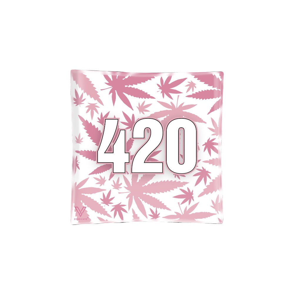 V Syndicate Blazin Glass Ashtray