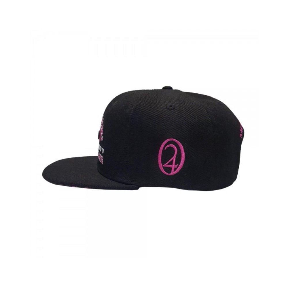 Lauren Rose x Prix D'Ami Wake N Bake Snapback Hat | side view 2