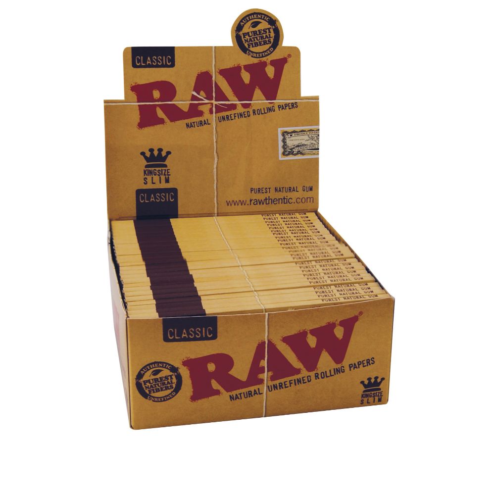 RAW Classic King Size Slim Rolling Papers