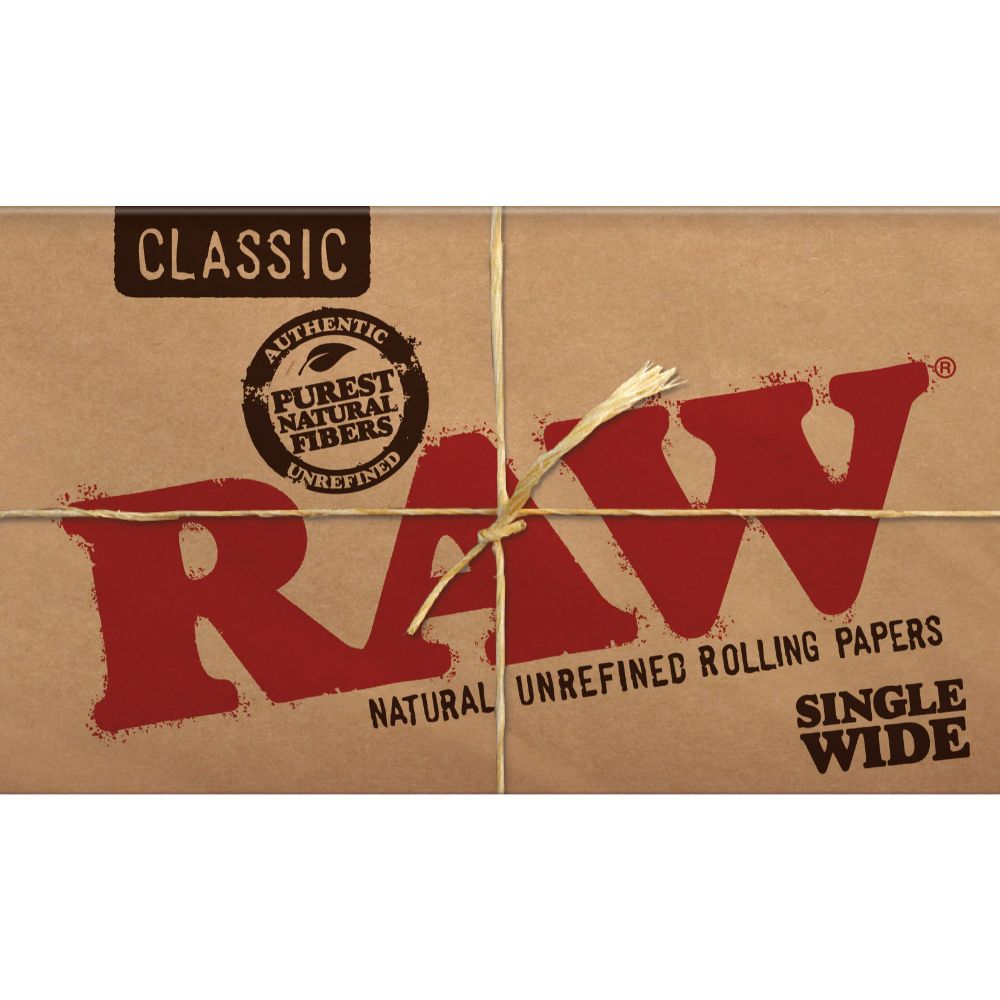 RAW Single Wide Double Window Rolling Papers