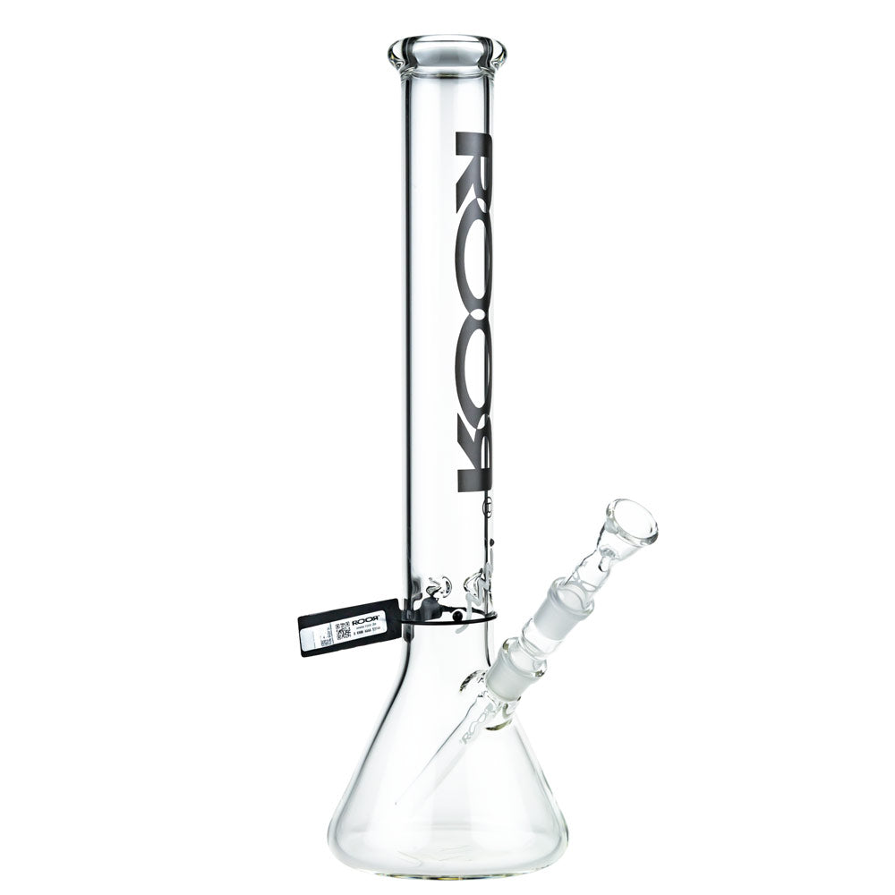 ROOR Little Sista Beaker Base 5mm Glass Ice Bong | Black Logo | 45cm