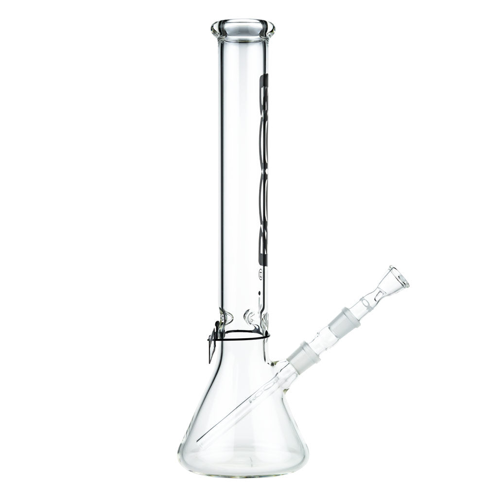 ROOR Little Sista Beaker Base 5mm Glass Ice Bong | Black Logo | 45cm