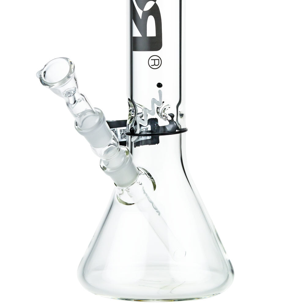 ROOR Little Sista Beaker Base 5mm Glass Ice Bong | Black Logo | 45cm