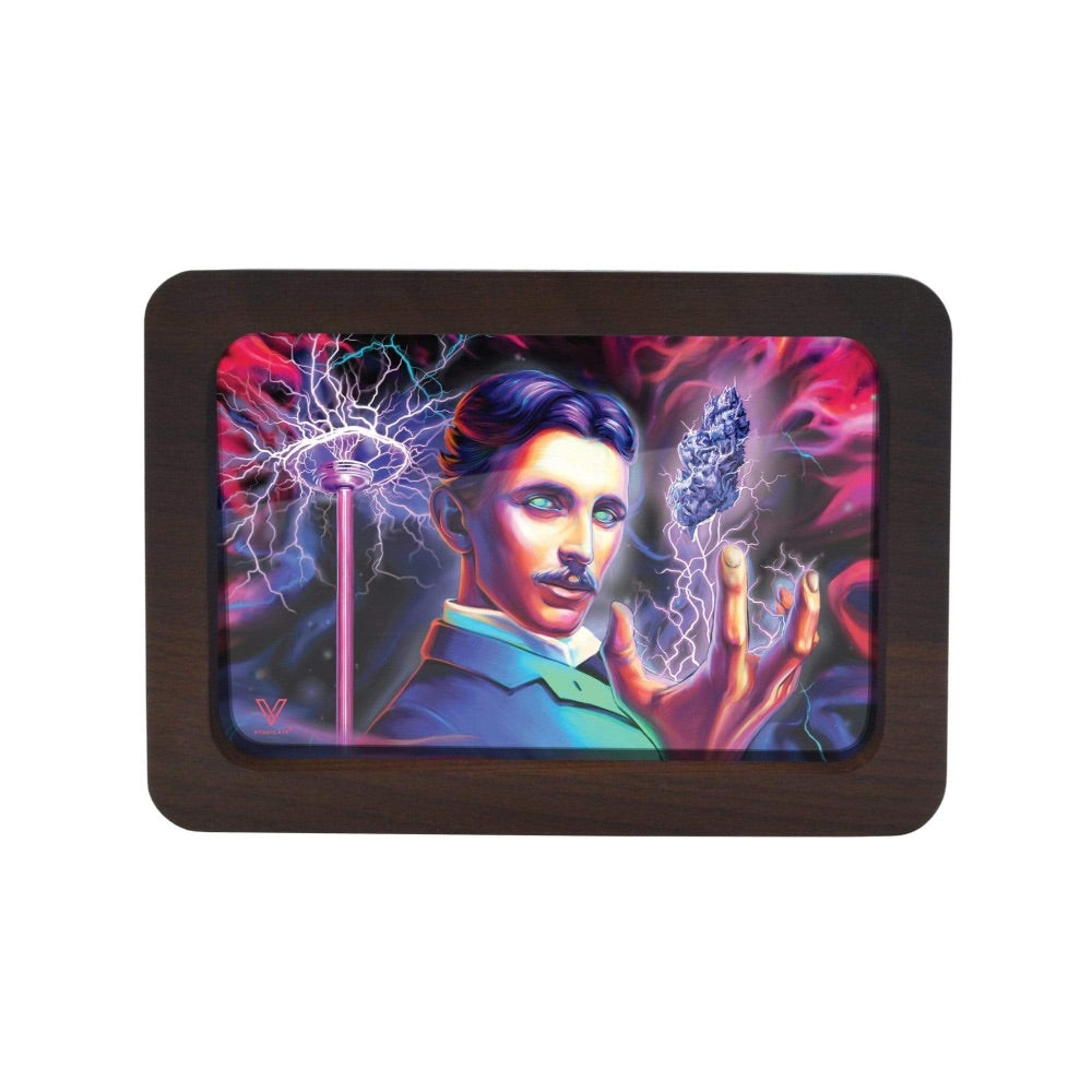 V Syndicate 3D High Def Wood Rolling Tray