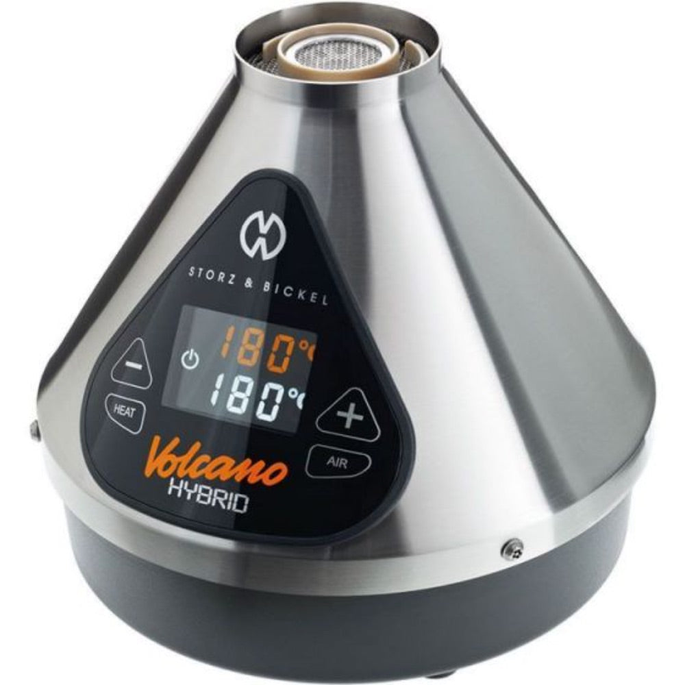 Storz & Bickel Volcano Hybrid Vaporizer | Silver | EU Plug |<br> side view
