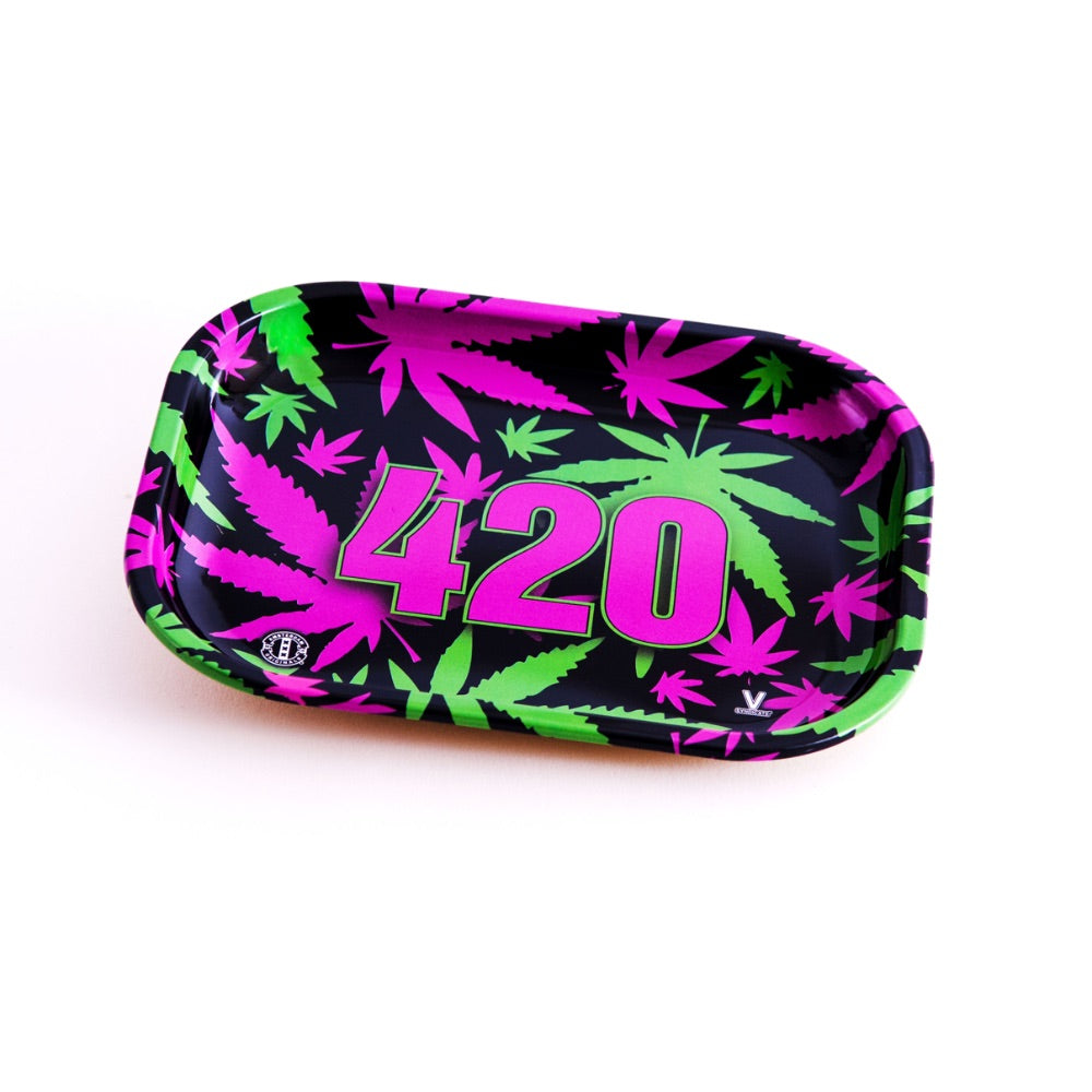 V Syndicate 18x14 Metal Rolling Tray | Vibrant