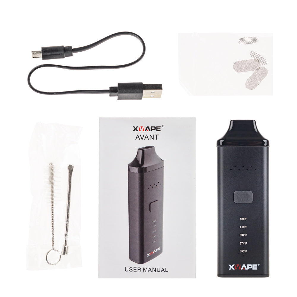 XVAPE Avant Portable Herb Vaporizer | Black - Accessories