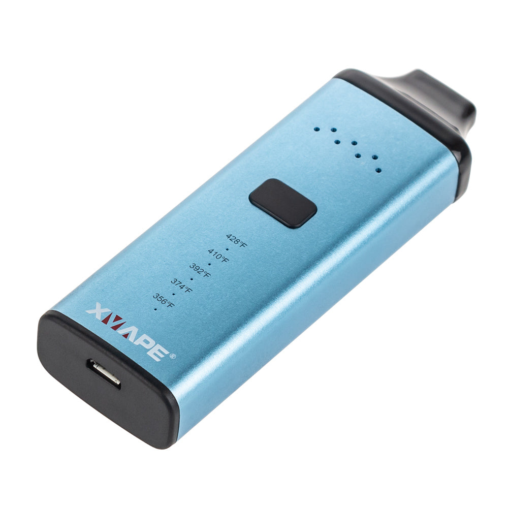 XVAPE Avant Portable Herb Vaporizer | Blue - Bottom View