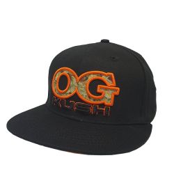 Lauren Rose OG Kush 420 Black Snapback | side view 1