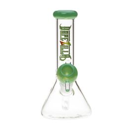 Dopezilla Lil Zilla Beaker Base Ice Bong | 7 Inch | Milky Teal