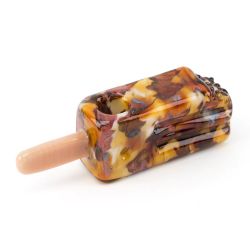 Empire Glassworks Boba Ice Cream Bar Pipe | side view 1