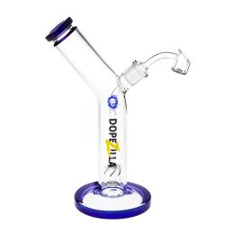 Dopezilla Glass Banshee Dab Rig | 10 Inches | Dark blue