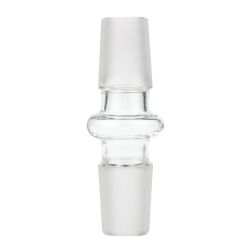 Clear Glass Adapter | Male 18.8mm > Male 18.8mm