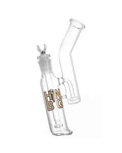 Heisenberg Double Bubble Bong 3.0 HNBG Gold | side view 1