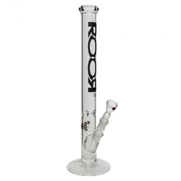 ROOR Icemaster Bong 5.0mm | Black Logo | 45cm - Side View 1